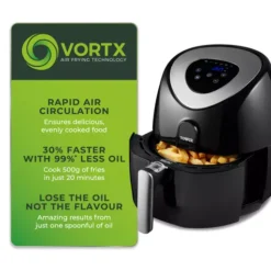 Vortx 4.3 Litre Digital Air Fryer -Kitchen Supplies Store fit 67