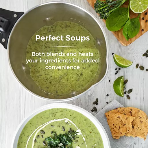 1000W 1.6 Litre Soup Maker With Rose Gold Accents 6 1000W 1.6 Litre Soup Maker With Rose Gold Accents - Image 4