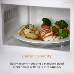 Rose Gold 700W 17 Litre Manual Microwave -Kitchen Supplies Store fit 697