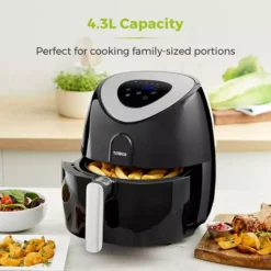 Vortx 4.3 Litre Digital Air Fryer -Kitchen Supplies Store fit 71