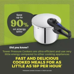 6L/22cm Pressure Cooker 19 6L/22cm Pressure Cooker -Kitchen Supplies Store fit 712