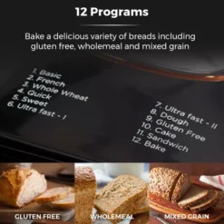 550W 2lb Gluten Free Digital Breadmaker -Kitchen Supplies Store fit 728