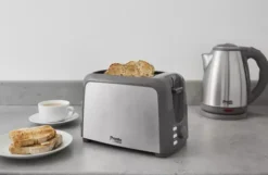 Presto 2 Slice Brushed Stainless Steel Toaster -Kitchen Supplies Store fit 755