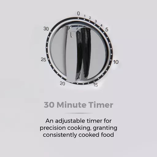 Microwave 20L Manual Microwave White 7 Microwave 20L Manual Microwave White - Image 5