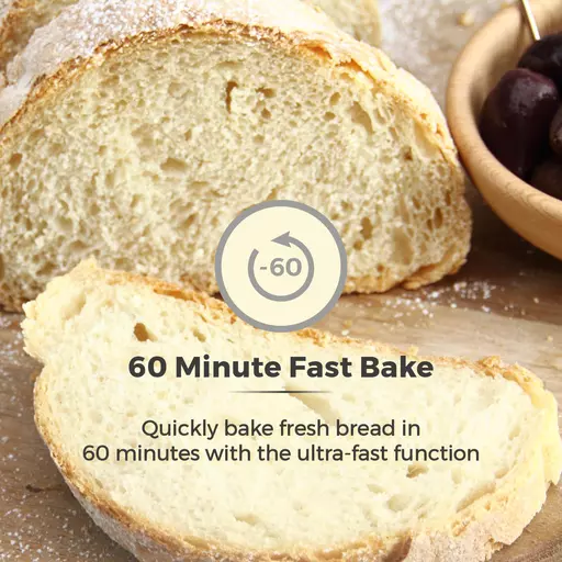 Gluten Free Digital Bread Maker With Nut Dispenser 6 Gluten Free Digital Bread Maker With Nut Dispenser - Image 4