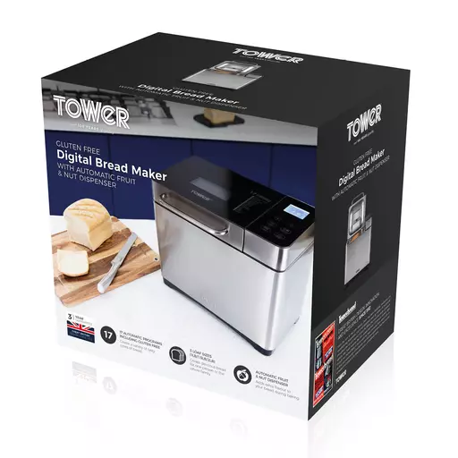 Gluten Free Digital Bread Maker With Nut Dispenser 14 Gluten Free Digital Bread Maker With Nut Dispenser - Image 12