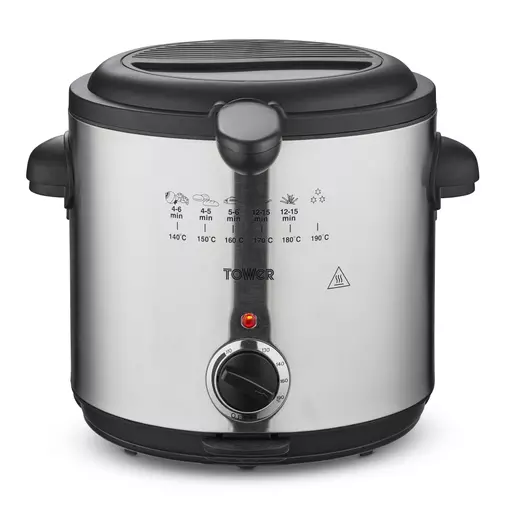 1.5 Litre 1000W Deep Fat Fryer Stainless Steel 3 1.5 Litre 1000W Deep Fat Fryer Stainless Steel