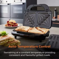 3 In 1 Deep Filled Sandwich Maker 900W 25 3 In 1 Deep Filled Sandwich Maker 900W -Kitchen Supplies Store fit 886