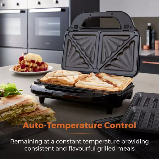 3 In 1 Deep Filled Sandwich Maker 900W 11 3 In 1 Deep Filled Sandwich Maker 900W - Image 9