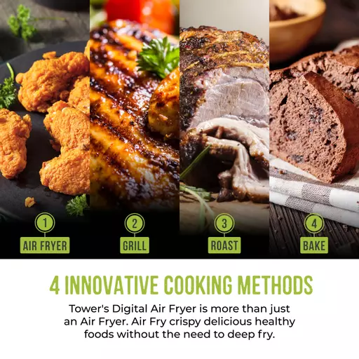 Vortx 6 Litre Colour Air Fryer 5 Vortx 6 Litre Colour Air Fryer - Image 3