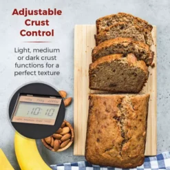 Digital 650W Bread Maker Silver -Kitchen Supplies Store fit 944