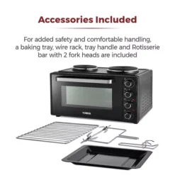 42 Litre Mini Oven With Hot Plates 23 42 Litre Mini Oven With Hot Plates -Kitchen Supplies Store fit 95