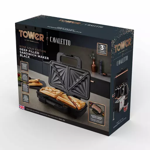 Cavaletto 900W Sandwich Maker 11 Cavaletto 900W Sandwich Maker - Image 9