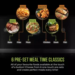 6 Litre Vortx Space Saver Digital Air Fryer -Kitchen Supplies Store fit 984